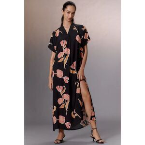 New Anthropologie Bel Kazan Printed Kaftan Size M/L